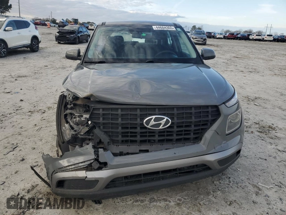 2022 Hyundai Venue SE with VIN KMHRB8A36NU163448, listed as a Copart auction lot 44604365 with 98,448 mi miles and Salvage Title. Bid and sale history available at DreamBid. Image 5.