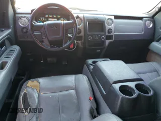 2014 Ford F-150 XL with VIN 1FTFX1EF9EFB27276, listed as a Copart auction lot 60633735 with 131,693 mi miles and Salvage title. Bid and sale history available at DreamBid. Image 8.