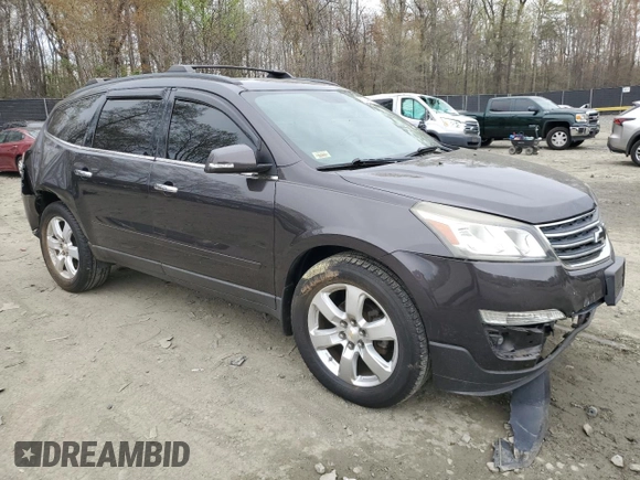 2016 Chevrolet Traverse LT with VIN 1GNKVGKD6GJ179434, listed as a Copart auction lot 51749865 with Not Provided miles and Salvage Title. Bid and sale history available at DreamBid. Image 4.