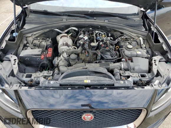 2017 Jaguar F-Pace 20d Premium with VIN SADCJ2BN9HA087972, listed as a Copart auction lot 55808415 with 96,074 mi miles and Clean Title. Bid and sale history available at DreamBid. Image 12.