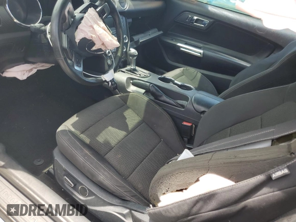 2015 Ford Mustang V6 with VIN 1FA6P8AM1F5402309, listed as a Copart auction lot 59328295 with 186,324 mi miles and Salvage title. Bid and sale history available at DreamBid. Image 8.