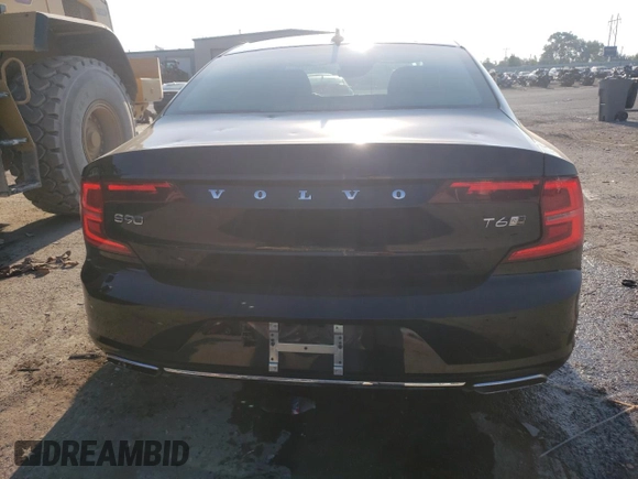 2020 Volvo S90 R-Design with VIN LVYA22MT9LP149719, listed as a Copart auction lot 65997543 with 21,229 mi miles. Bid and sale history available at carsss.com. Image 6.