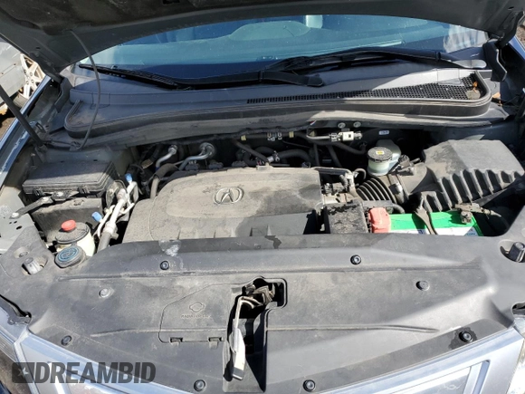 2013 Acura MDX with VIN 2HNYD2H21DH523774, listed as a Copart auction lot 48335355 with 103,877 mi miles and Salvage Title. Bid and sale history available at carsss.com. Image 12.