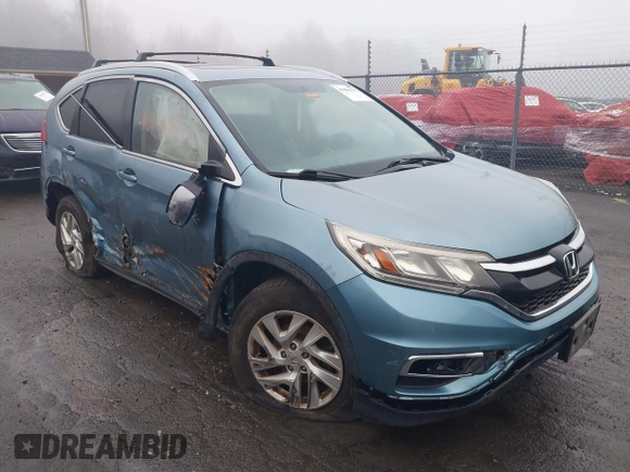 2015 Honda CR-V EX with VIN 2HKRM4H51FH645187, listed as a IAAI auction lot 41883655 with 162,971 mi miles and . Bid and sale history available at DreamBid. Image 1.