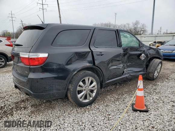 2011 Dodge Durango R/T with VIN 1D4SE6GT4BC682642, listed as a Copart auction lot 52618815 with 139,898 mi miles and Salvage title. Bid and sale history available at DreamBid. Image 3.