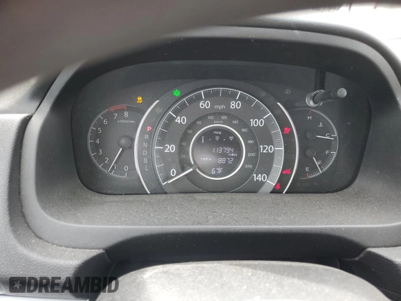 2016 Honda CR-V SE with VIN 2HKRM4H40GH679422, listed as a Copart auction lot 48331255 with 113,794 mi miles and Salvage Title. Bid and sale history available at carsss.com. Image 9.