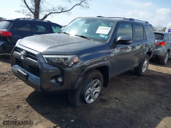 2022 Toyota 4Runner SR5 Premium with VIN JTENU5JR3N6062156, listed as a IAAI auction lot 41705930 with 25,445 mi miles. Bid and sale history available at carsss.com. Image 6.