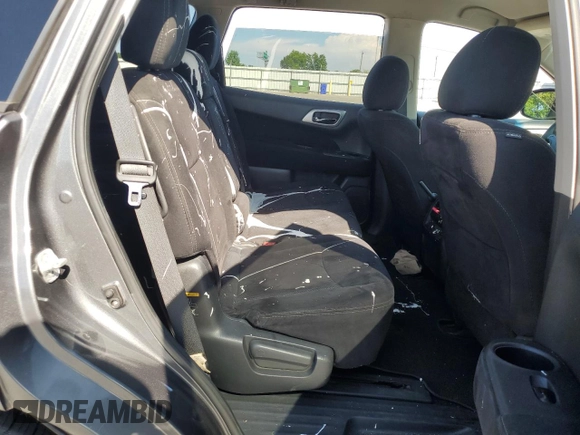 2015 Nissan Pathfinder SV with VIN 5N1AR2MM2FC716758, listed as a Copart auction lot 61843455 with 105,127 mi miles and Salvage title. Bid and sale history available at DreamBid. Image 11.