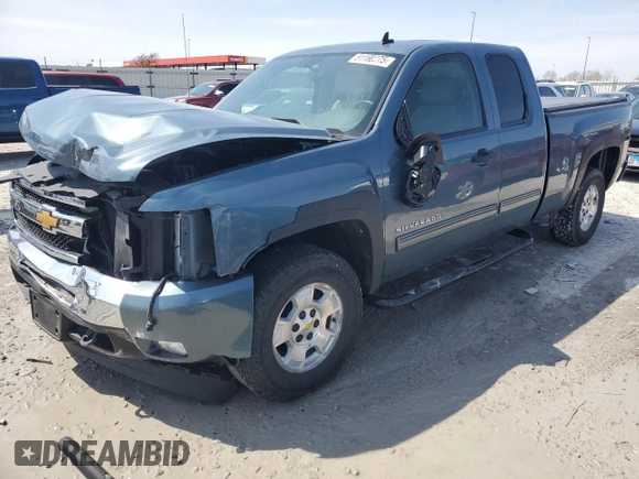 2011 Chevrolet Silverado 1500 LT with VIN 1GCRKSE38BZ113094, listed as a Copart auction lot 51160275 with 134,287 mi miles and Salvage Title. Bid and sale history available at DreamBid. Image 1.