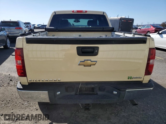 2010 Chevrolet Silverado 1500 1HY with VIN 3GCXKUEJ2AG207889, listed as a Copart auction lot 50153935 with 184,279 mi miles and Clean Title. Bid and sale history available at DreamBid. Image 6.