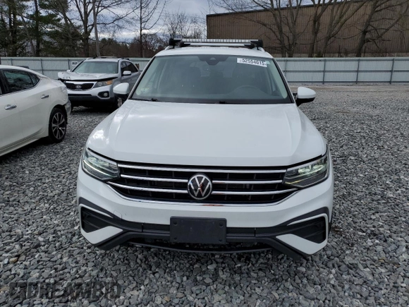 2022 Volkswagen Tiguan SE с VIN 3VV2B7AX4NM150237, выставлен на аукционе Copart как лот 52554015 с пробегом 39 654 миль миль и Списание • Salvage title. История ставок и продаж доступна на DreamBid. Изображение 5.