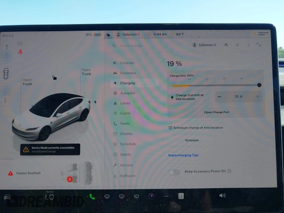 2024 Tesla Model 3 z VIN 5YJ3E1EA7RF721503, wystawiony jako IAAI lot #42246752 z przebiegiem 8 807 mil mil oraz . Historia ofert i sprzedaży dostępna na DreamBid. Obrazek 17.