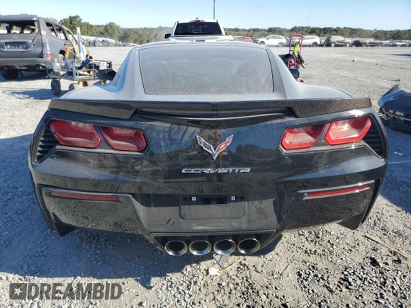 2016 Chevrolet Corvette 2LT with VIN 1G1YD2D73G5121850, listed as a Copart auction lot 76275944 with 58,252 mi miles and Salvage Title. Bid and sale history available at carsss.com. Image 6.