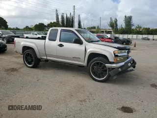 2005 GMC Canyon SLE Z71 with VIN 1GTDS196958208945, listed as a Copart auction lot 78331584 with 163,341 mi miles and Salvage Title. Bid and sale history available at carsss.com. Image 4.