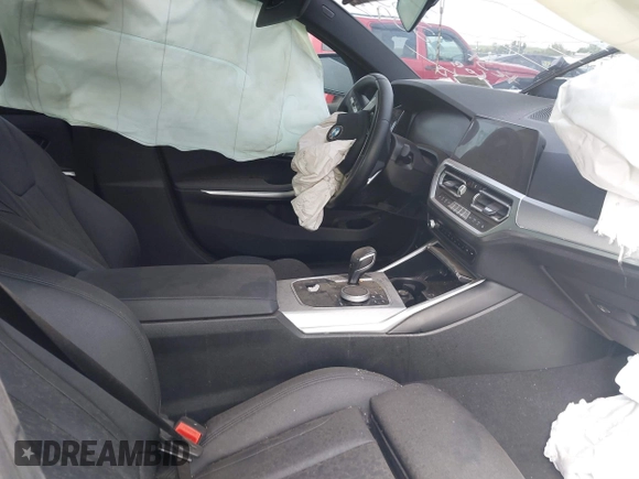 2021 BMW 3 Series 330i xDrive with VIN 3MW5R7J08M8C07778, listed as a IAAI auction lot 38572093 with 38,526 mi miles and . Bid and sale history available at DreamBid. Image 5.