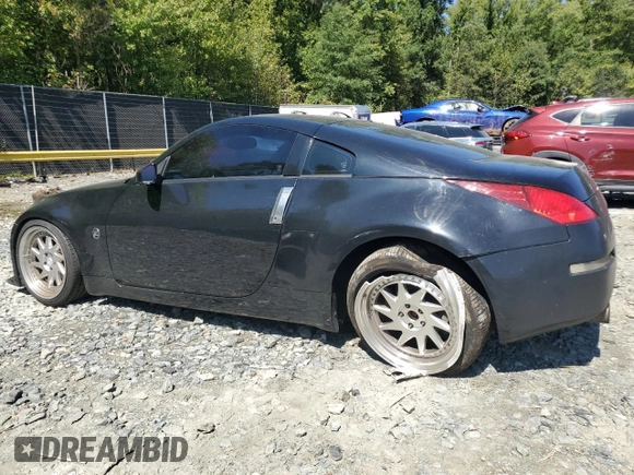 2004 Nissan 350Z Touring with VIN JN1AZ34E54T052703, listed as a Copart auction lot 70016184 with 170,619 mi miles and Salvage Title. Bid and sale history available at carsss.com. Image 2.