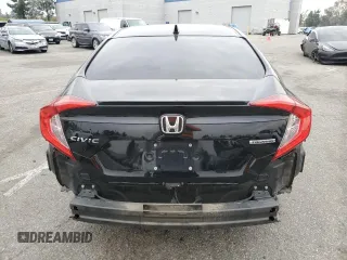 2020 Honda Civic Sedan EX with VIN 19XFC1F33LE207731, listed as a Copart auction lot 48042755 with 69,956 mi miles and Salvage Title. Bid and sale history available at carsss.com. Image 6.