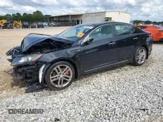 2013 Kia Optima SX with VIN 5XXGR4A62DG113547, listed as a Copart auction lot 58620955 with Not provided miles and Salvage title. Bid and sale history available at DreamBid. Image 1.