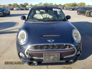 2017 MINI Convertible Cooper S with VIN WMWWG9C36H3C81988, listed as a Copart auction lot 80795784 with Not provided miles and Salvage title. Bid and sale history available at DreamBid. Image 5.