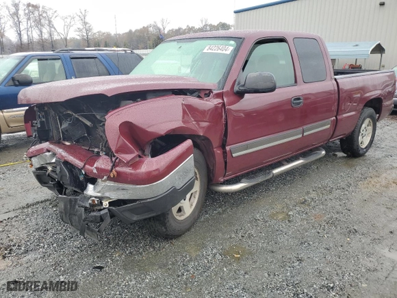 2006 Chevrolet Silverado 1500 LT1 with VIN 2GCEC19T461109820, listed as a Copart auction lot 84226404 with 146,161 mi miles and Salvage Title. Bid and sale history available at carsss.com. Image 1.