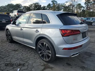 2018 Audi SQ5 with VIN WA1C4BFY9J2110569, listed as a Copart auction lot 79781664 with 71,841 mi miles and Salvage Title. Bid and sale history available at DreamBid. Image 2.