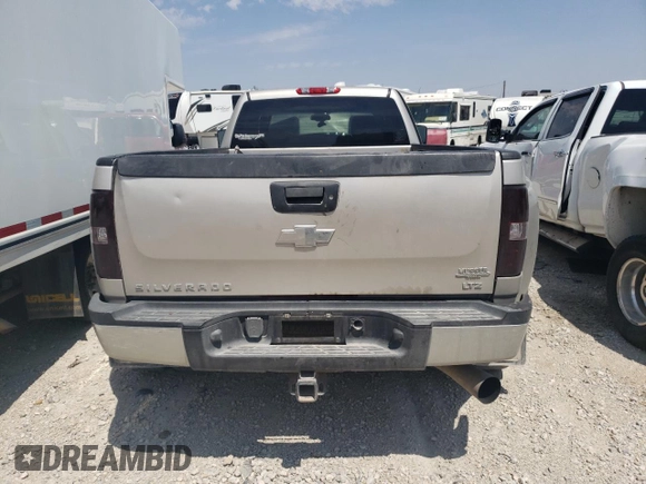 2008 Chevrolet Silverado 3500HD DRW LT w/1LT with VIN 1GCJC33608F108852, listed as a Copart auction lot 68619784 with 0 mi miles and Salvage Title. Bid and sale history available at carsss.com. Image 6.
