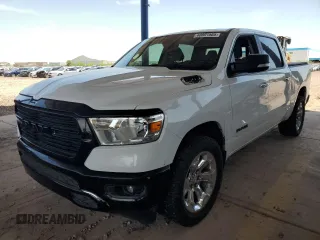 2019 Ram 1500 Big Horn z VIN 1C6SRFFT2KN780244, wystawiony jako Copart lot #60891565 z przebiegiem 117 269 mil mil oraz Czysty tytuł • Clean title. Historia ofert i sprzedaży dostępna na DreamBid. Obrazek 1.