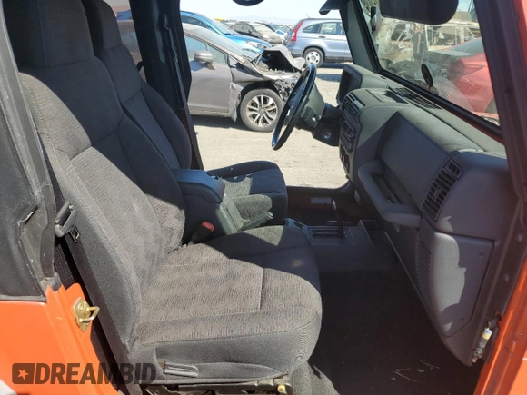 2005 Jeep Wrangler X with VIN 1J4FA39S15P331269, listed as a Copart auction lot 72787684 with 0 mi miles and Salvage Title. Bid and sale history available at carsss.com. Image 10.