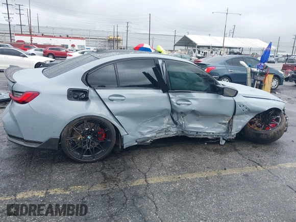 2024 BMW M3 Competition xDrive z VIN WBS43AY03RFT56948, wystawiony jako IAAI lot #42185175 z przebiegiem Nie podano mil oraz . Historia ofert i sprzedaży dostępna na DreamBid. Obrazek 13.