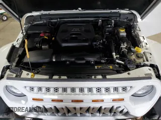2021 Jeep Wrangler Unlimited Sahara High Altitude with VIN 1C4HJXEN4MW866249, listed as a Copart auction lot 86836674 with 15,858 mi miles and Salvage title. Bid and sale history available at DreamBid. Image 12.