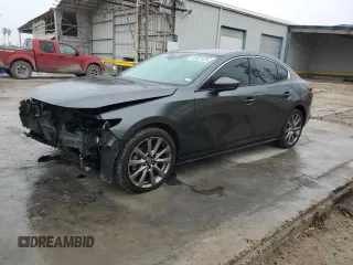 2023 Mazda 3 S Premium with VIN 3MZBPBDM4PM353133, listed as a Copart auction lot 87827975 with 12,229 mi miles and Salvage title. Bid and sale history available at DreamBid. Image 1.