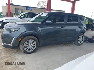 2024 Kia Soul LX with VIN KNDJ23AU1R7919964, listed as a IAAI auction lot 41795409 with 9,570 mi miles. Bid and sale history available at carsss.com. Image 15.