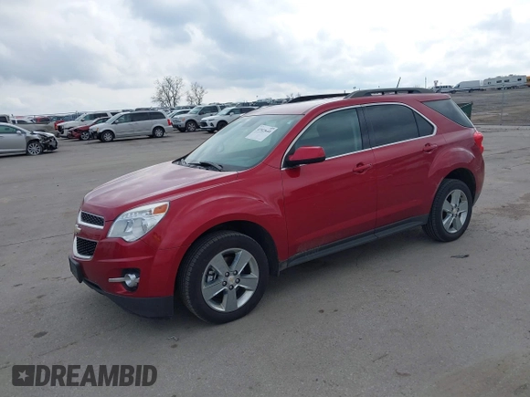2014 Chevrolet Equinox LT with VIN 2GNALCEK2E6142847, listed as a IAAI auction lot 41927646 with 142,380 mi miles. Bid and sale history available at carsss.com. Image 2.