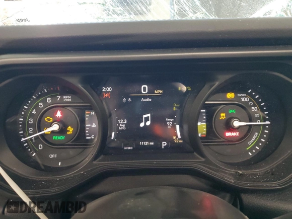 2024 Jeep Wrangler Rubicon with VIN 1C4RJXR6XRW292478, listed as a Copart auction lot 88075765 with 11,121 mi miles and Non Repairable. Bid and sale history available at DreamBid. Image 9.