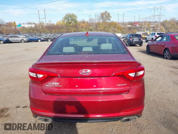 2015 Hyundai Sonata Limited with VIN 5NPE34AF4FH202231, listed as a IAAI auction lot 40904070 with 138,366 mi miles and . Bid and sale history available at carsss.com. Image 16.