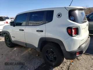 2016 Jeep Renegade Sport with VIN ZACCJBAW8GPC58926, listed as a Copart auction lot 83981934 with 62,818 mi miles and Non Repairable. Bid and sale history available at DreamBid. Image 2.