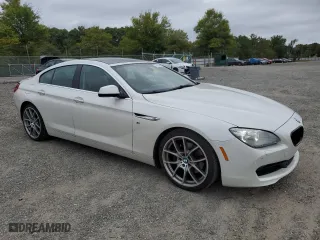 2015 BMW 6 Series 650i with VIN WBA6B2C57FGB99135, listed as a Copart auction lot 72610904 with 99,137 mi miles and Salvage Title. Bid and sale history available at carsss.com. Image 4.
