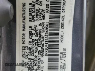 2010 Toyota Corolla with VIN 1NXBU4EE4AZ348561, listed as a Copart auction lot 50906725 with 187,272 mi miles and Non Repairable. Bid and sale history available at carsss.com. Image 12.