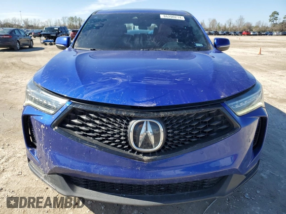 2022 Acura RDX w/A-Spec Package with VIN 5J8TC1H62NL001306, listed as a Copart auction lot 86200214 with 55,646 mi miles and Non Repairable. Bid and sale history available at carsss.com. Image 5.