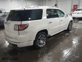 2014 GMC Acadia Denali with VIN 1GKKVTKD2EJ225389, listed as a IAAI auction lot 41718955 with 126,865 mi miles. Bid and sale history available at carsss.com. Image 4.