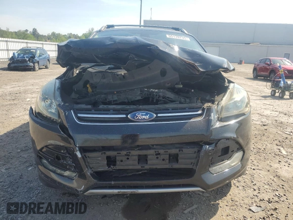 2014 Ford Escape Titanium with VIN 1FMCU9JX5EUC86036, listed as a Copart auction lot 55139735 with 159,766 mi miles and Clean Title. Bid and sale history available at carsss.com. Image 5.