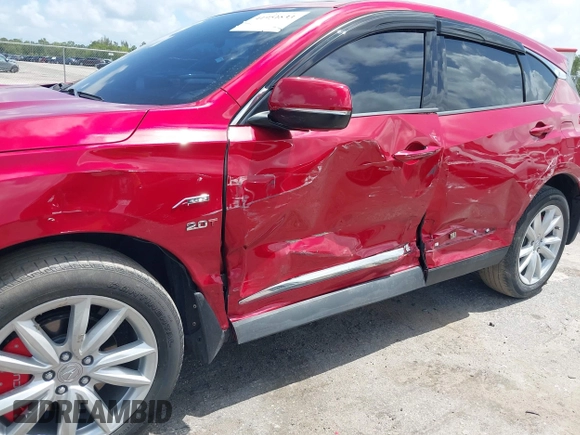 2019 Acura RDX with VIN 5J8TC1H30KL018252, listed as a IAAI auction lot 41951833 with 80,531 mi miles and . Bid and sale history available at DreamBid. Image 6.