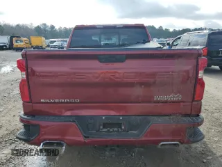 2019 Chevrolet Silverado 1500 High Country with VIN 1GCUYHED6KZ144591, listed as a Copart auction lot 44227195 with 133,494 mi miles and Salvage Title. Bid and sale history available at carsss.com. Image 6.