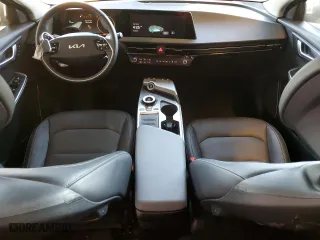 2024 Kia EV6 Wind with VIN KNDC34LA3R5212066, listed as a Copart auction lot 46876455 with 20,193 mi miles and Clean Title. Bid and sale history available at carsss.com. Image 8.