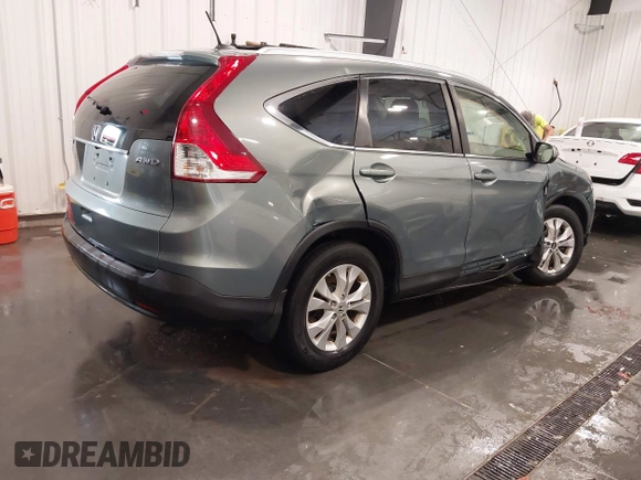 2012 Honda CR-V EX-L z VIN JHLRM4H75CC014793, wystawiony jako IAAI lot #42575591 z przebiegiem 91 002 mil mil oraz . Historia ofert i sprzedaży dostępna na DreamBid. Obrazek 4.