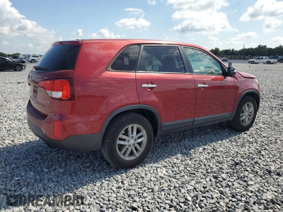 2014 Kia Sorento LX z VIN 5XYKT3A67EG461489, wystawiony jako Copart lot #57498295 z przebiegiem 198 799 mil mil oraz Szkoda całkowita • Salvage title. Historia ofert i sprzedaży dostępna na DreamBid. Obrazek 3.