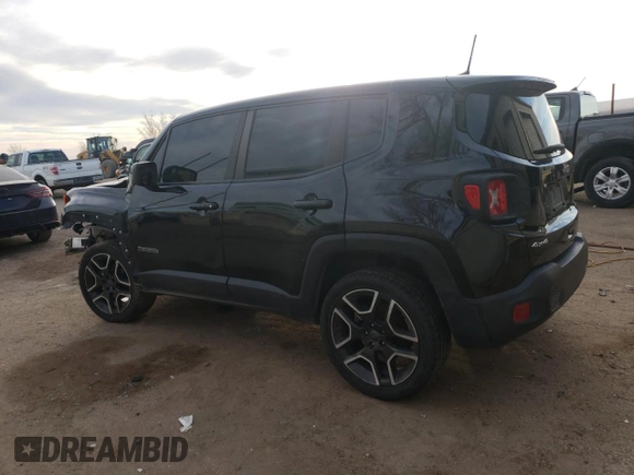 2021 Jeep Renegade Jeepster with VIN ZACNJDAB5MPM94301, listed as a Copart auction lot 45766755 with 100,582 mi miles and Salvage title. Bid and sale history available at DreamBid. Image 2.