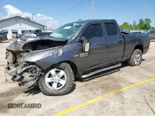 2015 Ram 1500 Tradesman with VIN 1C6RR7FT8FS737412, listed as a Copart auction lot 56339345 with Not provided miles and Salvage title. Bid and sale history available at DreamBid. Image 1.