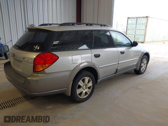 2005 Subaru Legacy Outback with VIN 4S4BP61C057341800, listed as a IAAI auction lot 42273237 with 189,011 mi miles and . Bid and sale history available at DreamBid. Image 4.