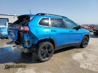 2021 Jeep Cherokee Latitude Plus with VIN 1C4PJLLB0MD112242, listed as a Copart auction lot 75290864 with 48,320 mi miles and Clean title. Bid and sale history available at DreamBid. Image 3.